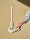 CANDLE HOLDER TEMPLO (Light Mint)