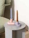 CANDLE HOLDER TEMPLO (Pink)
