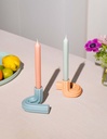 CANDLE HOLDER TEMPLO (Tangerine)