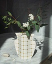 MINI PAPER VASE LIDO (WHITE)