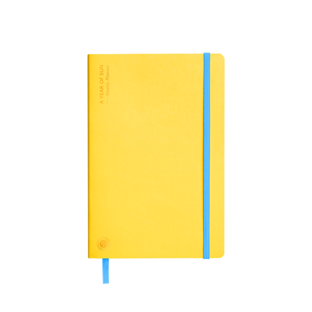 AGENDA A YEAR OF SUN (Yellow)