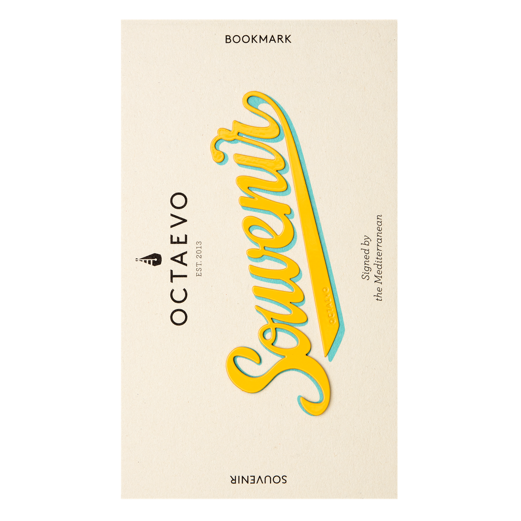 BOOKMARK SOUVENIR (Yellow)