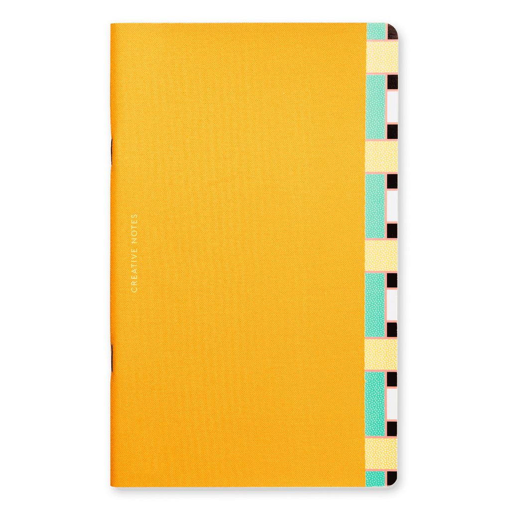 NOTEBOOK CREATIVE NOTES ARTESANIA (Orange, Ruled)