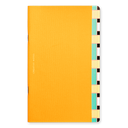 NOTEBOOK CREATIVE NOTES ARTESANIA (Orange, Ruled)