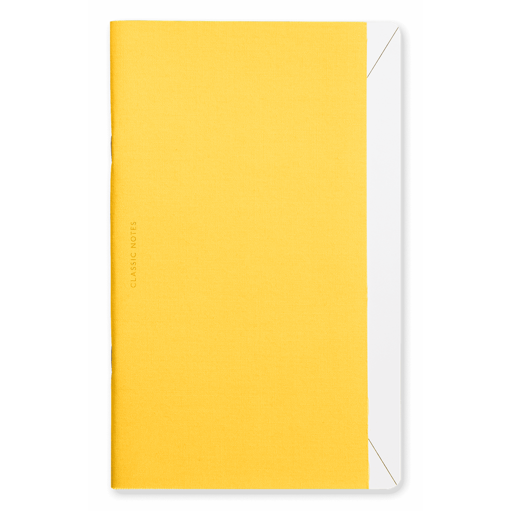 NOTEBOOK CLASSIC NOTES Nº 1 (Yellow, Plain)