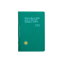 PASSPORT PHILOSOPHY NOTES Nº 2 (Green, Ruled)