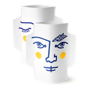 PAPER VASE (DOUBLE-SIDED) JANUS