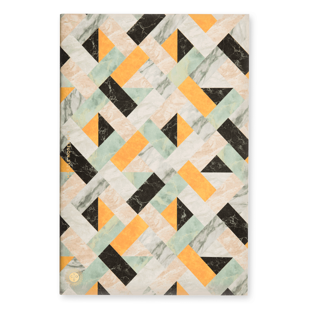 NOTEBOOK MARBLE NOTES Nº 2 (Yellow, Ruled)