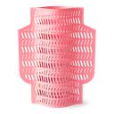 PAPER VASE AUREA (Perforated, Pink)
