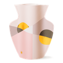 PAPER VASE SIENA (PINK)
