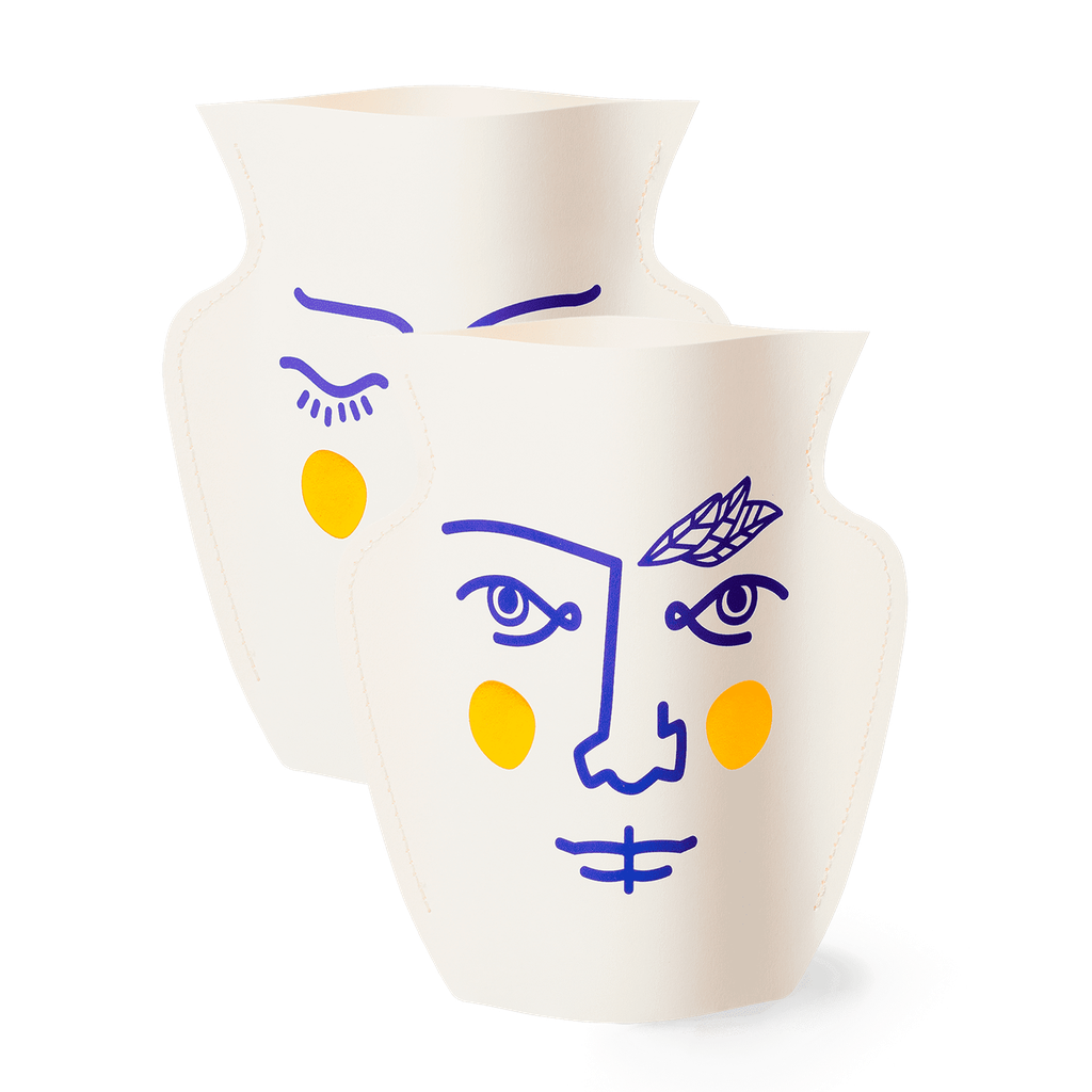 MINI PAPER VASE (DOUBLE SIDED) JANUS