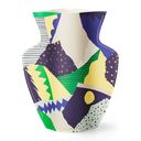 PAPER VASE STROMBOLI (Green / Blue)