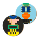 COASTERS (DOUBLE-SIDED) TEMPLO