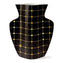 PAPER VASE LIDO (BLACK)