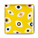 CERAMIC TRAY NAZAR  (Yellow)