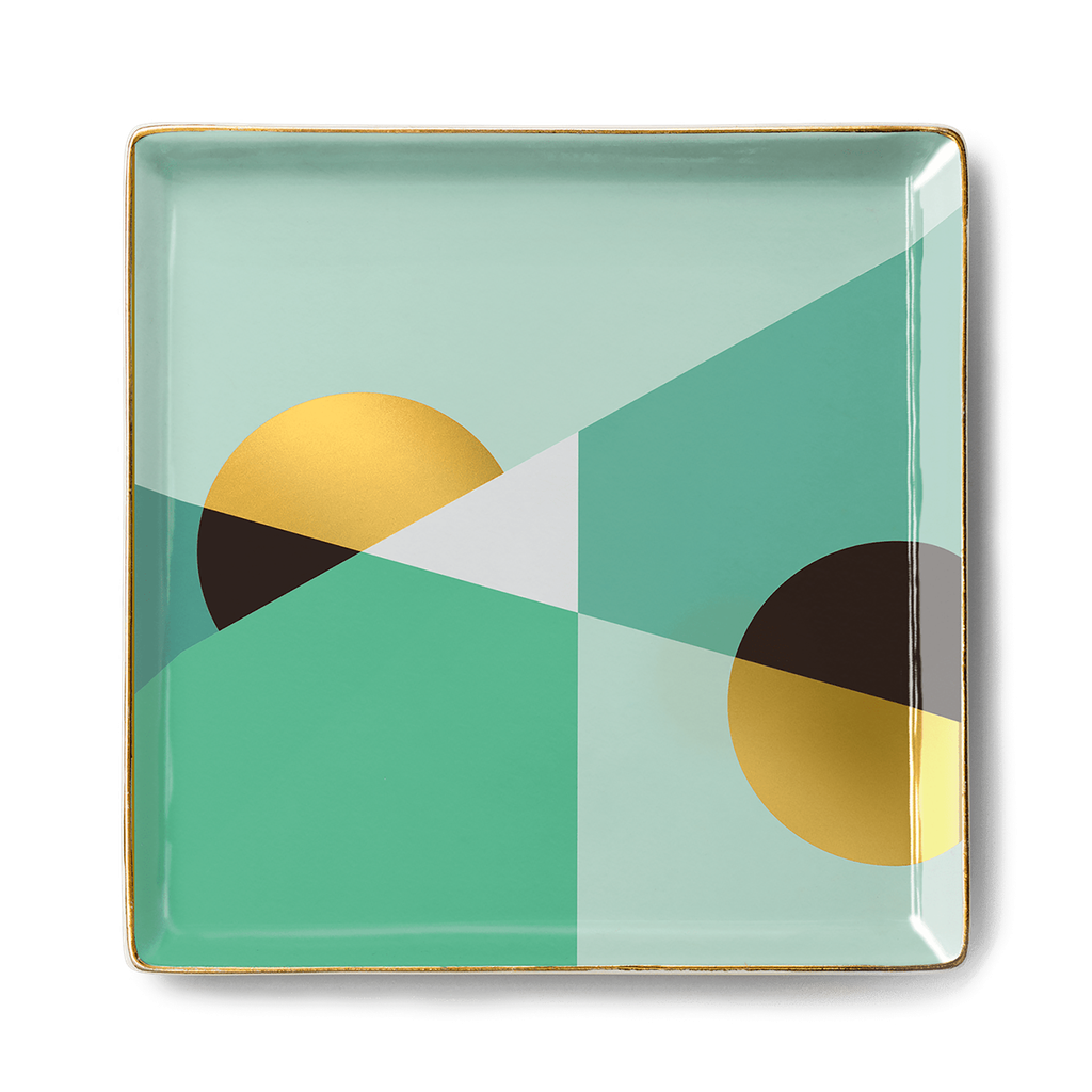 CERAMIC TRAY SIENA (Mint)