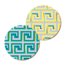 COASTERS (DOUBLE-SIDED) ICARUS