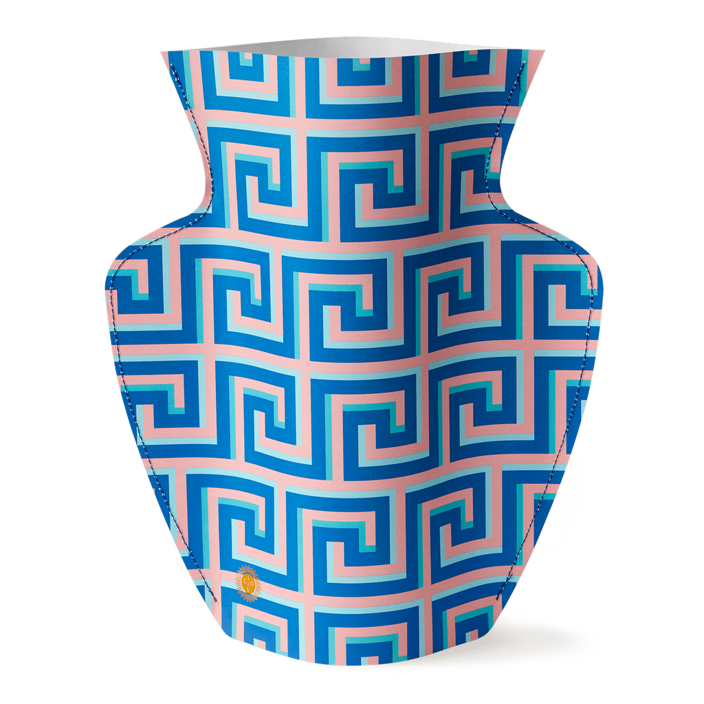 PAPER VASE ICARUS (BLUE)