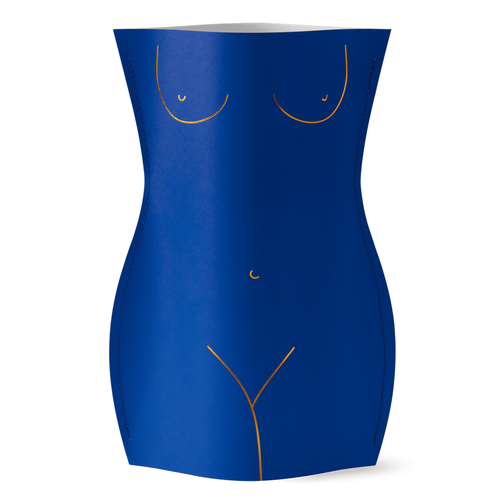 PAPER VASE VENUS (DARK BLUE)
