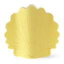 PAPER VASE HERA (YELLOW)