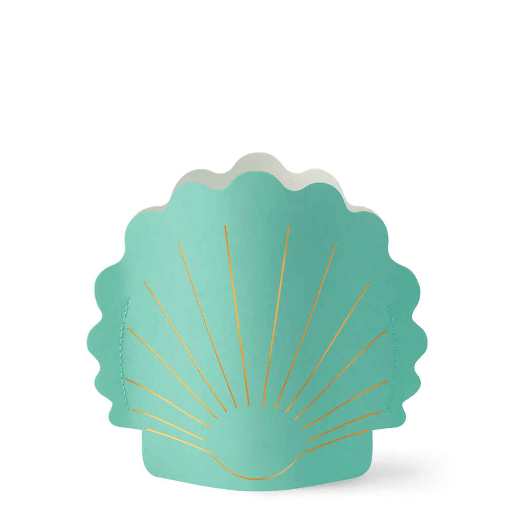 MINI PAPER VASE HERA (PALE BLUE)