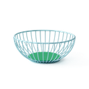 BASKET IRIS SMALL (LIGHT BLUE/GREEN)