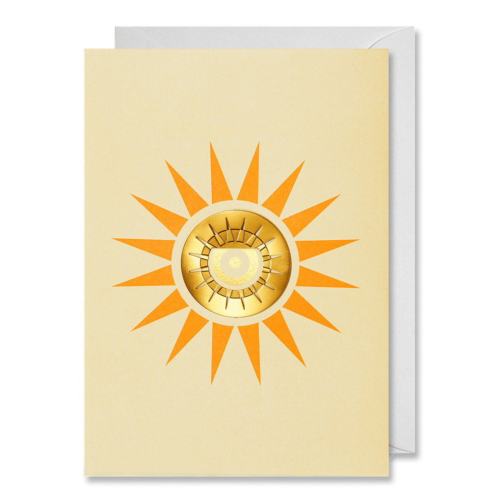 GREETING CARD SUN