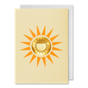 GREETING CARD SUN