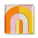 CERAMIC TRAY RIVIERA (ARCH) ORANGE