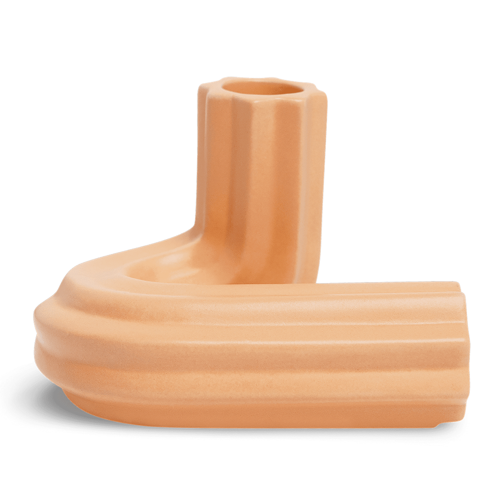 CANDLE HOLDER TEMPLO (Tangerine)