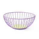 BASKET IRIS LARGE (LILAC/LIME)