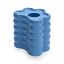 CANDLE HOLDER FLORA LARGE (BLUE)