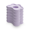 CANDLE HOLDER FLORA LARGE (LILAC)