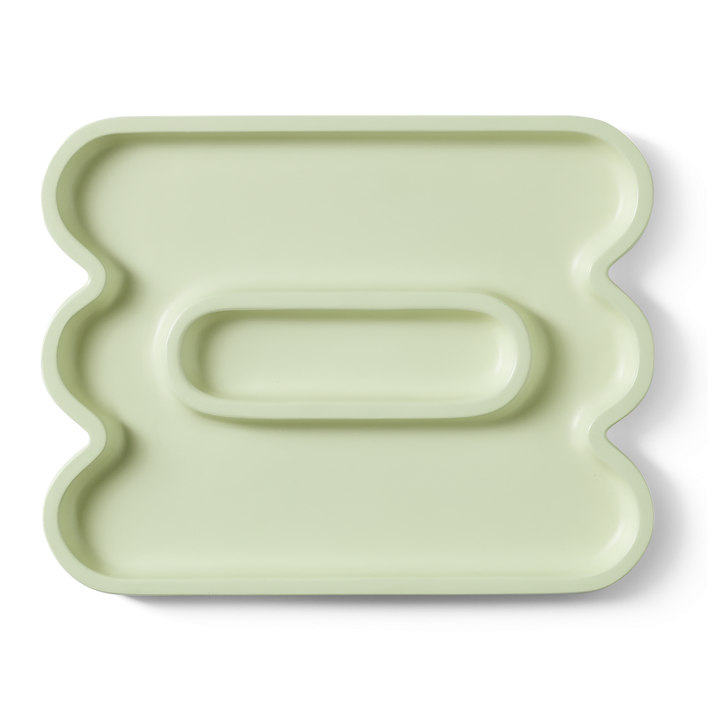 CATCHALL TEMPLO WAVE (LIGHT MINT)