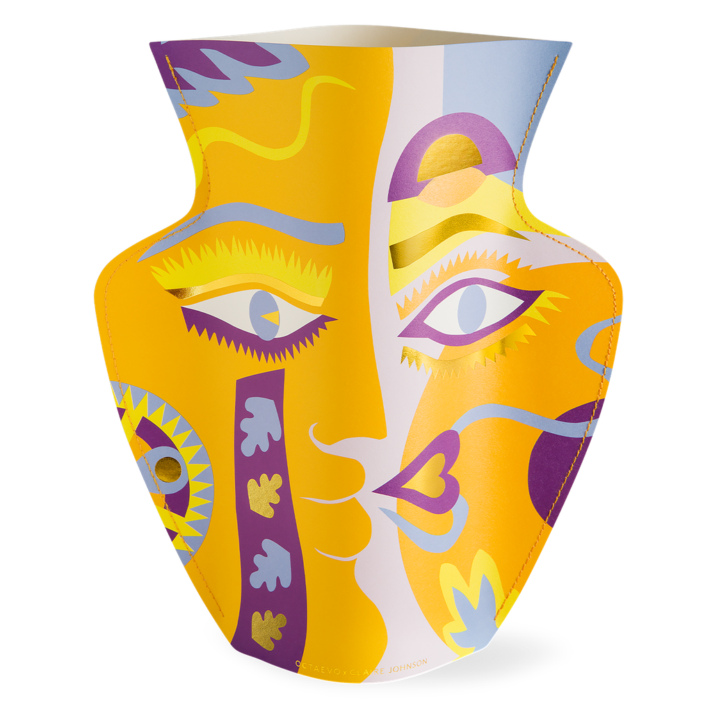 PAPER VASE CLAIRE JOHNSON (ORANGE)