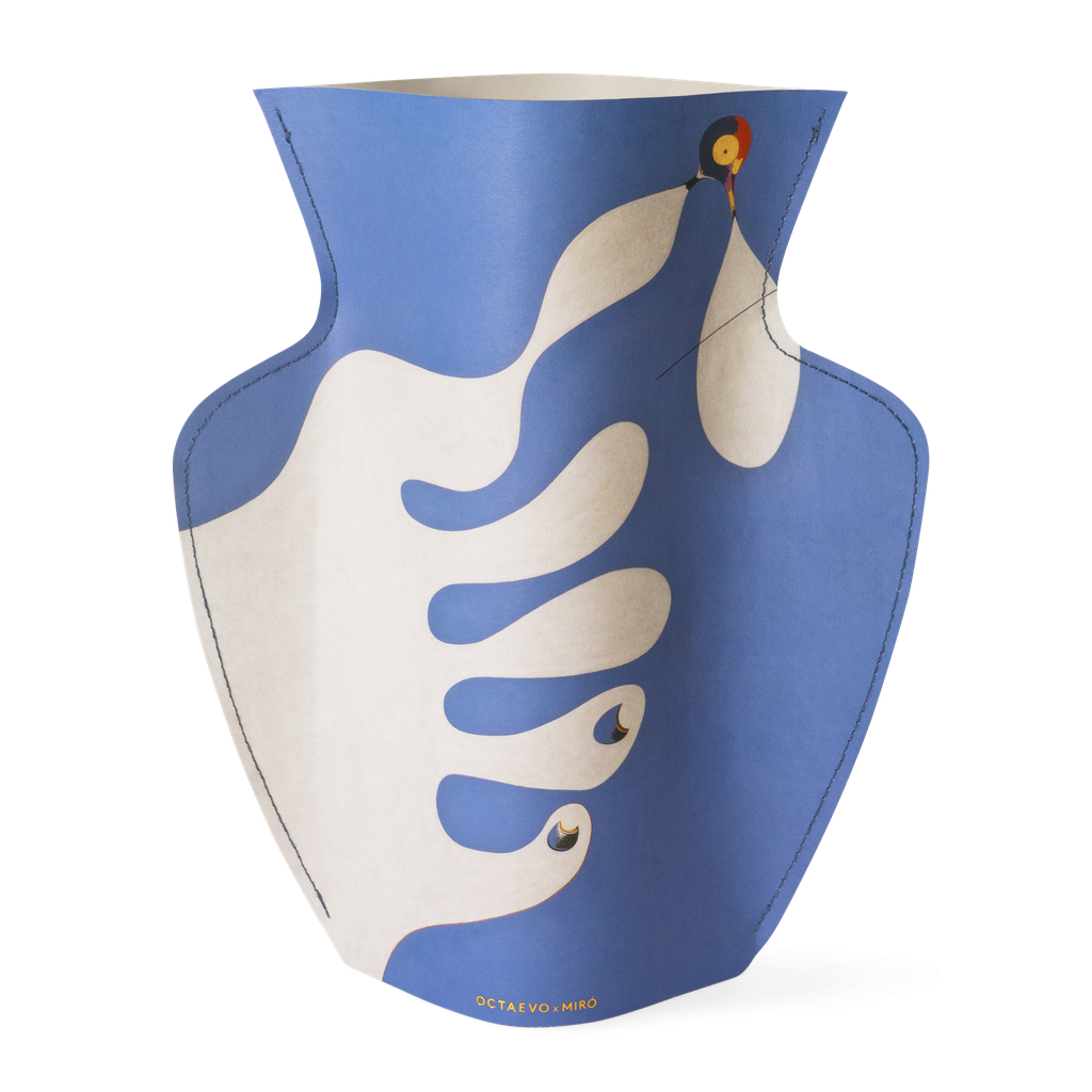 PAPER VASE MIRO (MAIN À LA POURSUITE D’UN OISEAU)
