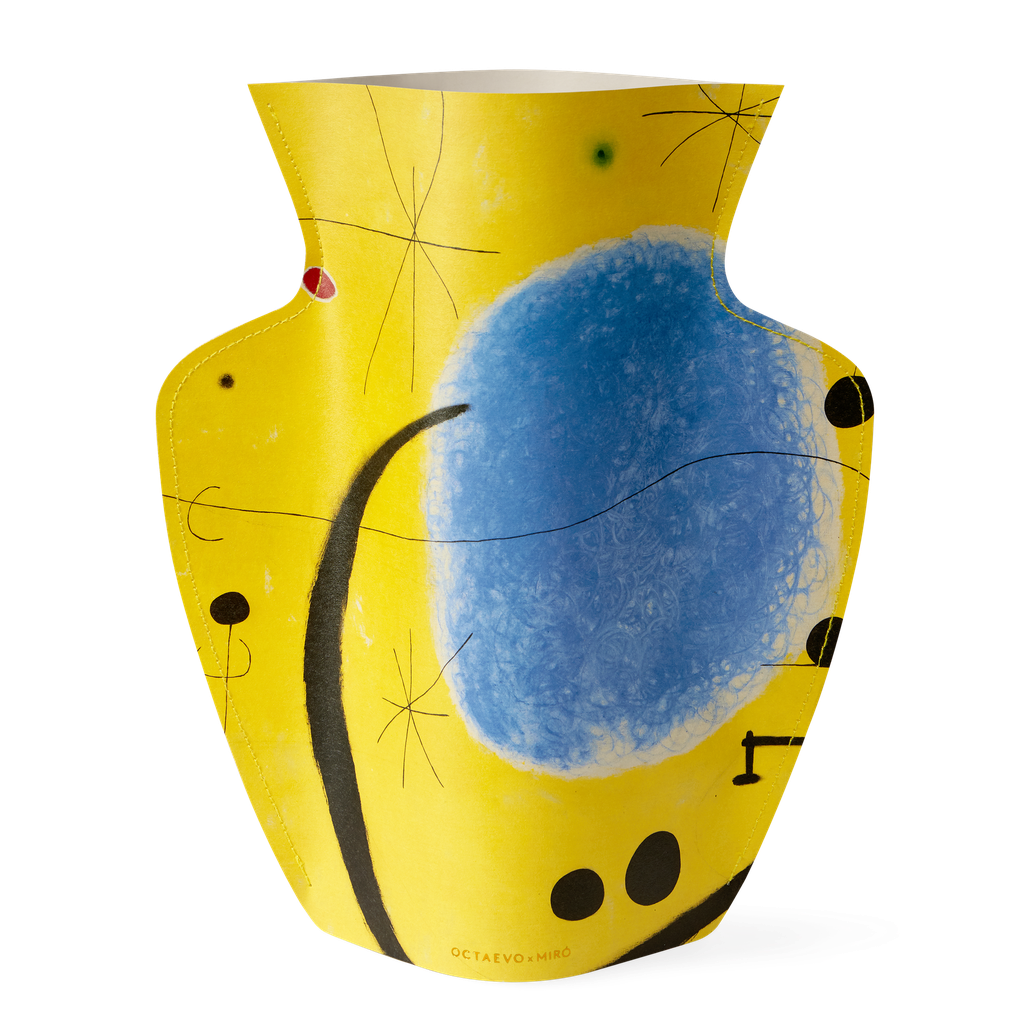 PAPER VASE MIRO (L’OR DE L’AZUR)