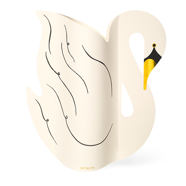 PAPER VASE SWAN