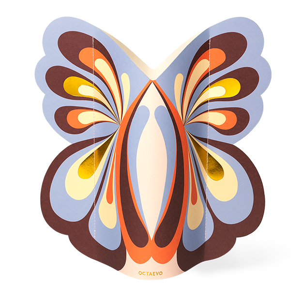 PAPER VASE BUTTERFLY