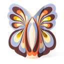 PAPER VASE BUTTERFLY