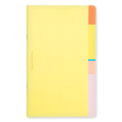 [OBCRN-15] NOTEBOOK CREATIVE NOTES BAZAAR (Yellow / Plain)