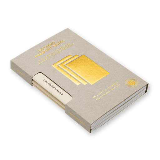 [OBCPN-15] PASSPORT NOTEBOOK BOX OF 3 CINEMA NOTES