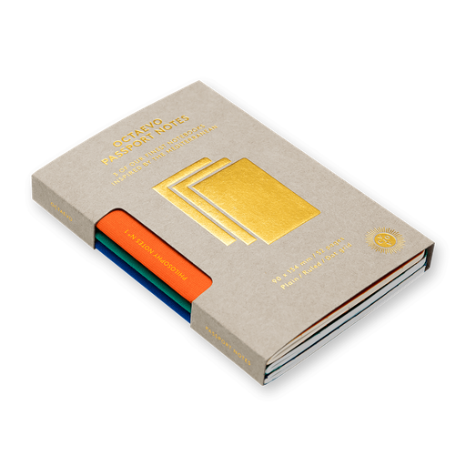[OBPPN-15] PASSPORT NOTEBOOK BOX OF 3 PHILOSOPHY NOTES