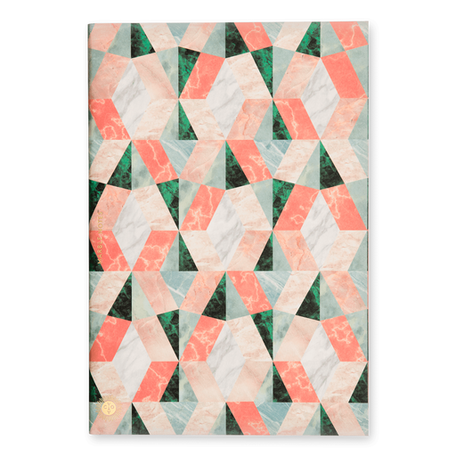 [OMNR-15] NOTEBOOK MARBLE NOTES Nº 1 (Coral, Plain)