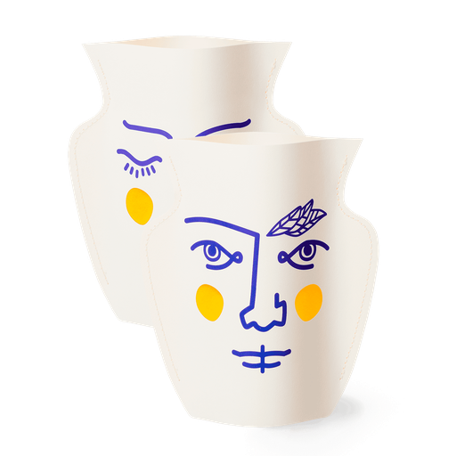[OMPVJA-17] MINI PAPER VASE (DOUBLE SIDED) JANUS