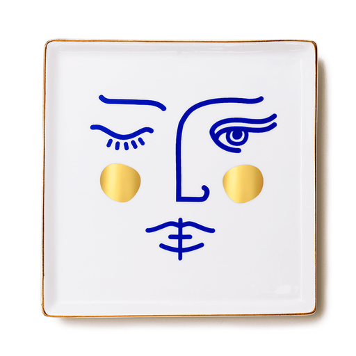 [OCTJAG-17] CERAMIC TRAY JANUS GODDESS