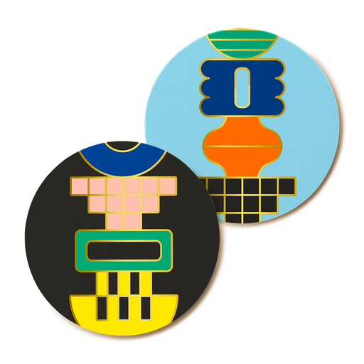 [OCOEM-17] COASTERS (DOUBLE-SIDED) TEMPLO