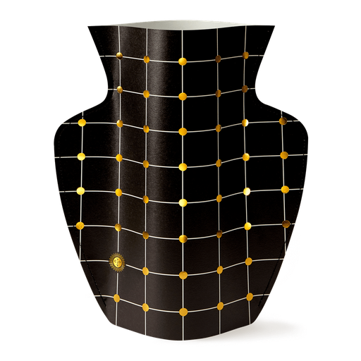 [OPVLIB-18] PAPER VASE LIDO (BLACK)