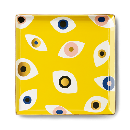 [OCTNAY-18] CERAMIC TRAY NAZAR  (Yellow)