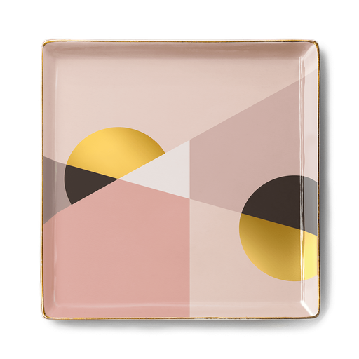 [OCTSIP-18] CERAMIC TRAY SIENA (Pink)